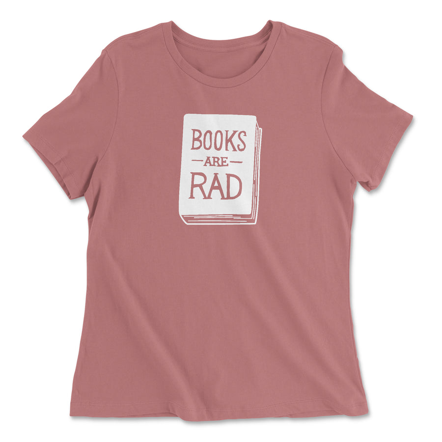 Books Are Rad - Women's Crew Neck T-Shirt