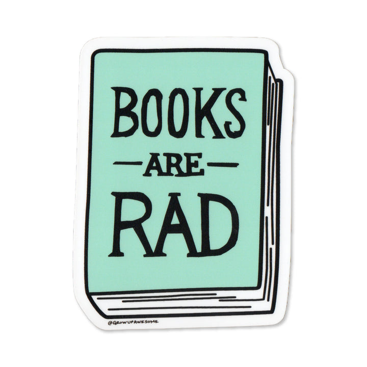 Books Are Rad Sticker