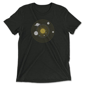 Solar System Diagram - Unisex T-Shirt