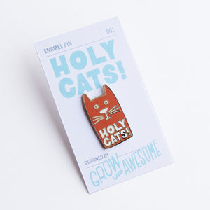 Holy Cats! Enamel Pin