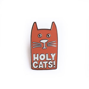 Holy Cats! Enamel Pin